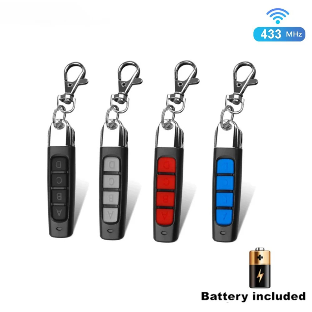 433MHZ Remote Control Clone Learning Rolling Code Car Key  433.92mhz Garage Gate Door Opener Remote Control Duplicator