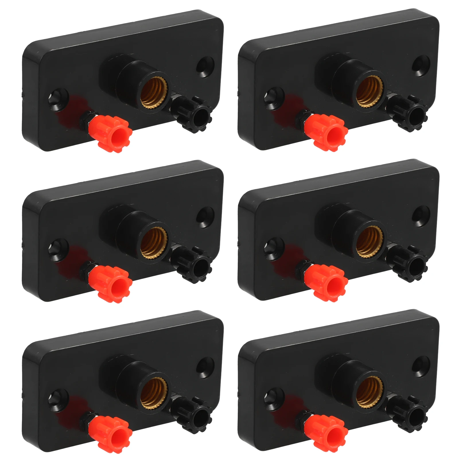 

6 Pcs Screw Lamp Holder Base Physics Laboratory Equipment Electrical Circuit Experiment Kit Socket Small for Labs Fitting Light