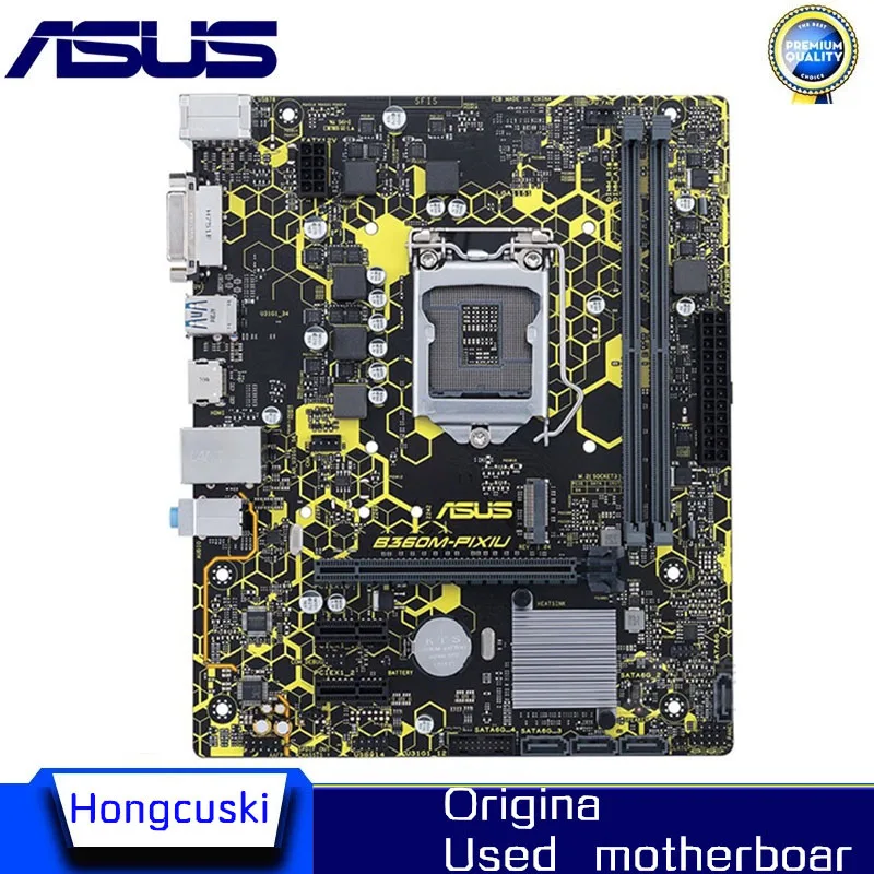 For ASUS B360M-PIXIU 32GB LGA1151 Used original motherboard Socket LGA 1151 DDR4 B360 Desktop Motherboard