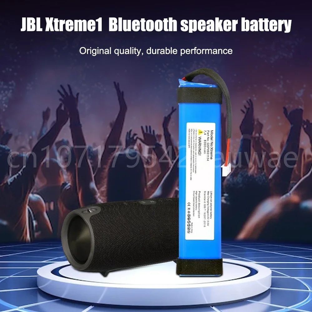 GSP0931134 7.4V 5000mAh Rechargeable Li-Ion Battery for JBL XTREME Xtreme 1 Xtreme1 Wireless Bluetooth Speaker Replacement Cell