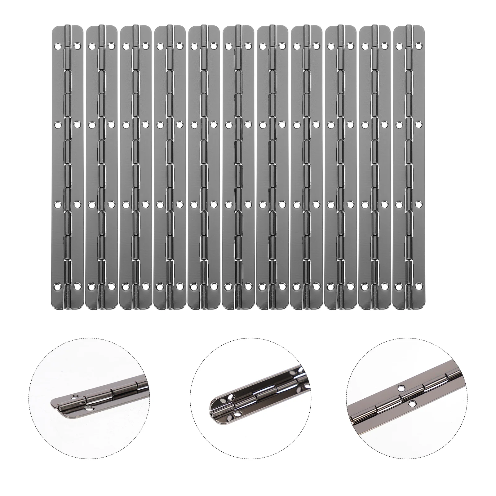 

10 Pcs Piano Hinge Pivot Spring Stainless Accessories for Jewelry Boxes Heavy Hinges Duty Drawer