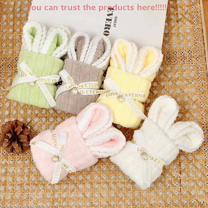 

New Creative Rabbit Children's Sweat Towel Saliva Towel Universal Towel