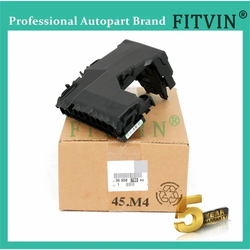 FITVIN 9805119280 9800223680 G10 BPGA Fuse Box Battery Manager Protection Unit 9811475080 9665878080 for Peugeot 508 Citroen C4L