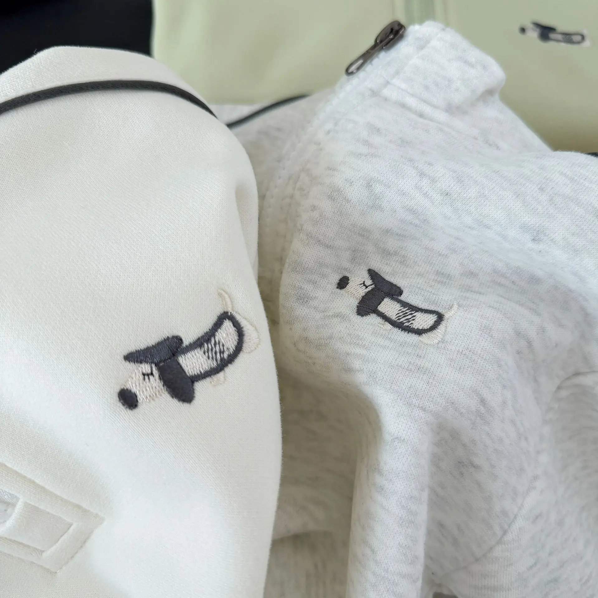 1-14 Jahre Kinderkleidungssets, neue Herbstkollektion, Jungen- und Mädchen-Langarm-Sweatshirts mit halbem Reißverschluss + Hosen, 2-teiliges Kinder-Trainingsanzug-Outfit – Detail 14