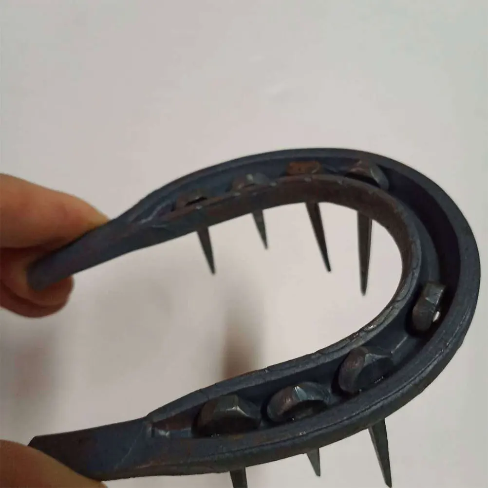 

50pcs Horseshoe Nails Durable Wear Resistant Practical Iron Hoof Nails for Horse Shoes Farrier Equipment Supplies