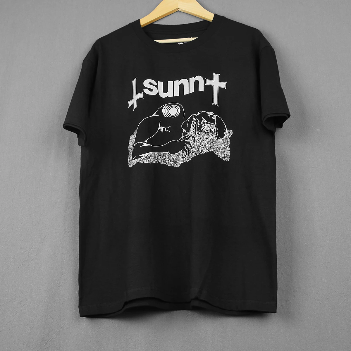 Sunn O))) T-Shirt Void Drone Metal Rock Jesu Sleep Earth Men\'s Clothing Short Sleeve Cotton Tee Shirt