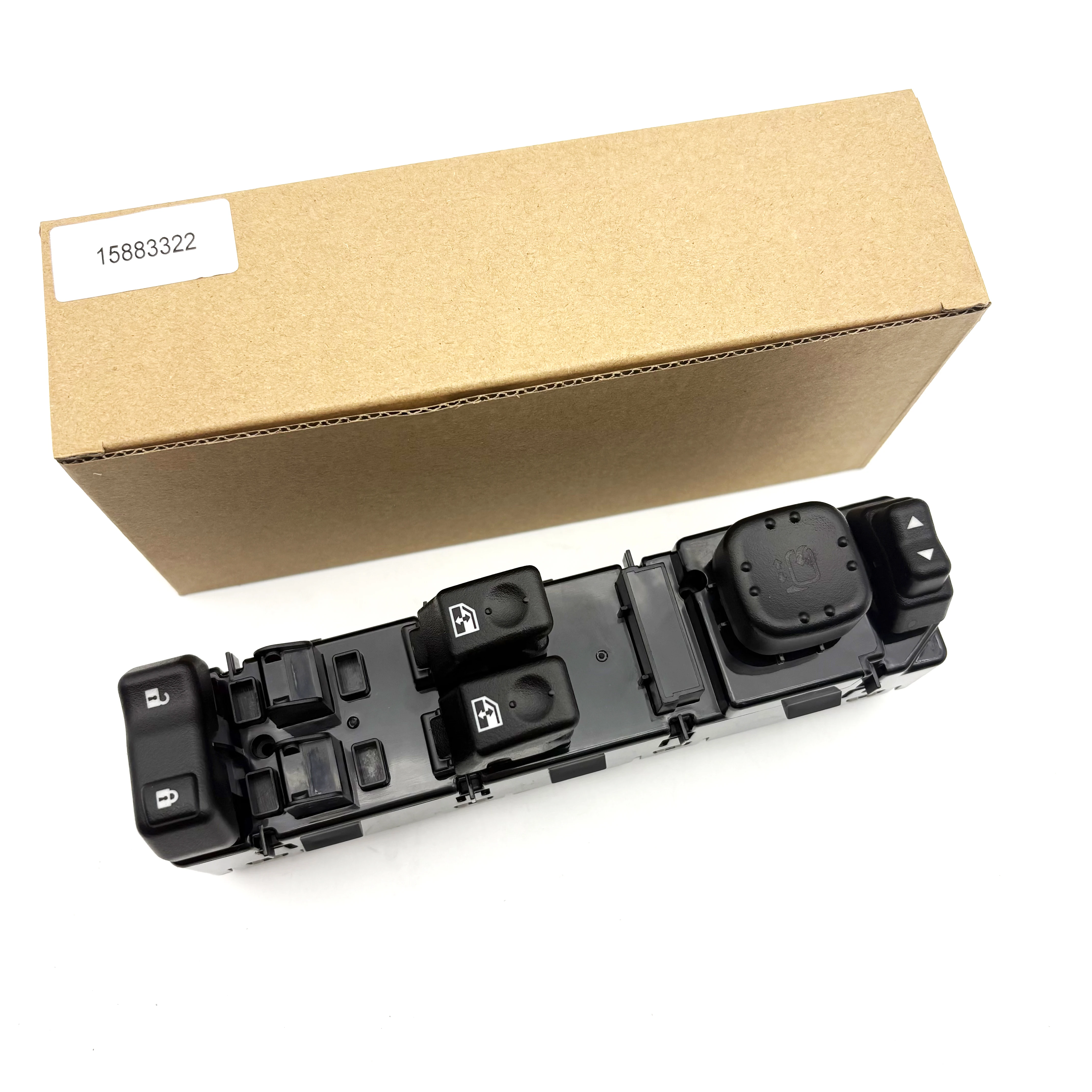 Power Window Switch Driver Side OE 15883322 Fit for 2003-2007 Chevro Silverado, 2003-2007 GMC Sierra 920-024