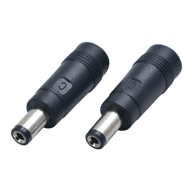 3.5 x 1.35 mm female to 5.5 x 2.1 mm male DC Power Connector Adapter Laptop 3.5*1.35 to 5.5*2.1