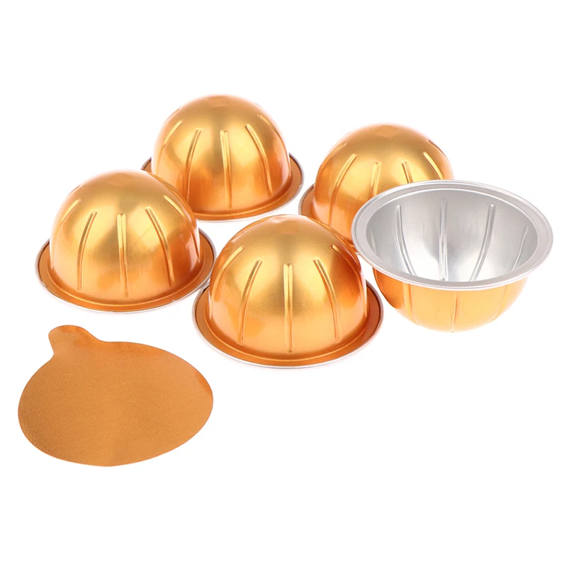 5pcs Reusable Coffee Capsule Pods Coffee Capsule Pod For Nespresso Vertuoline For Vertuo Next 230ML Coffee Capsule