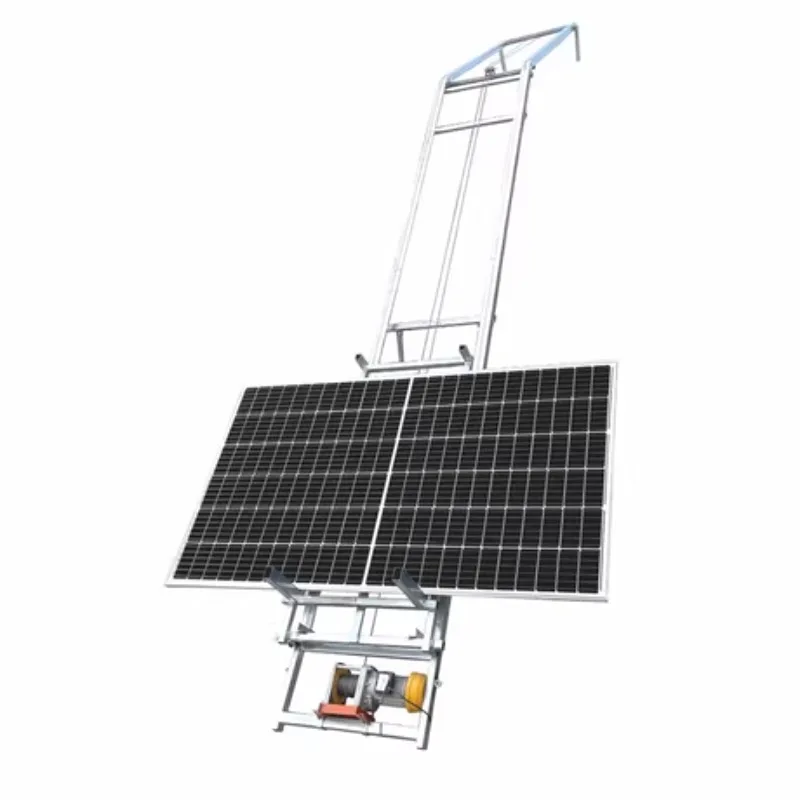Photovoltaic Panel Lift To The Top Automatic Turning Sun Room Glass Door and Window Lift Solar Panel Lift