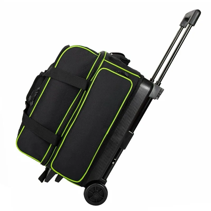 Bowling Double Ball Tie Rod Independent Shoe Warehouse Bowling Storage Tug Bag Sports Tie Rod