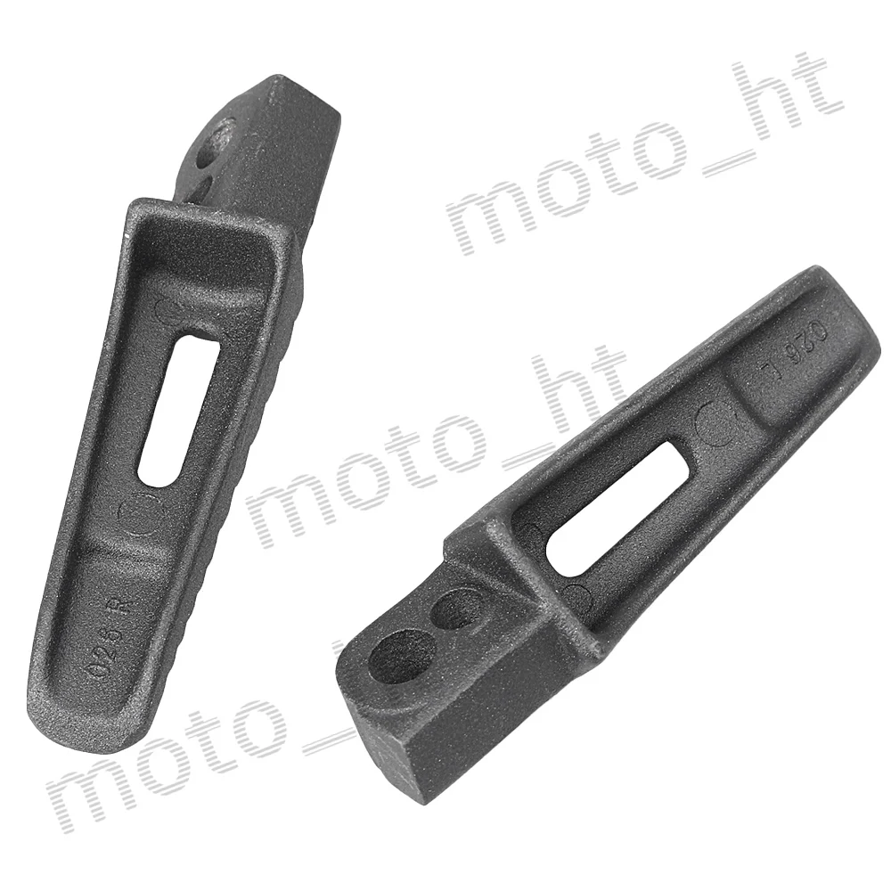 Aluminum Alloy Passenger Rear Foot Pegs Footrest Brackets for Suzuki GSXR1000 2007 2008 K7 Matte Black