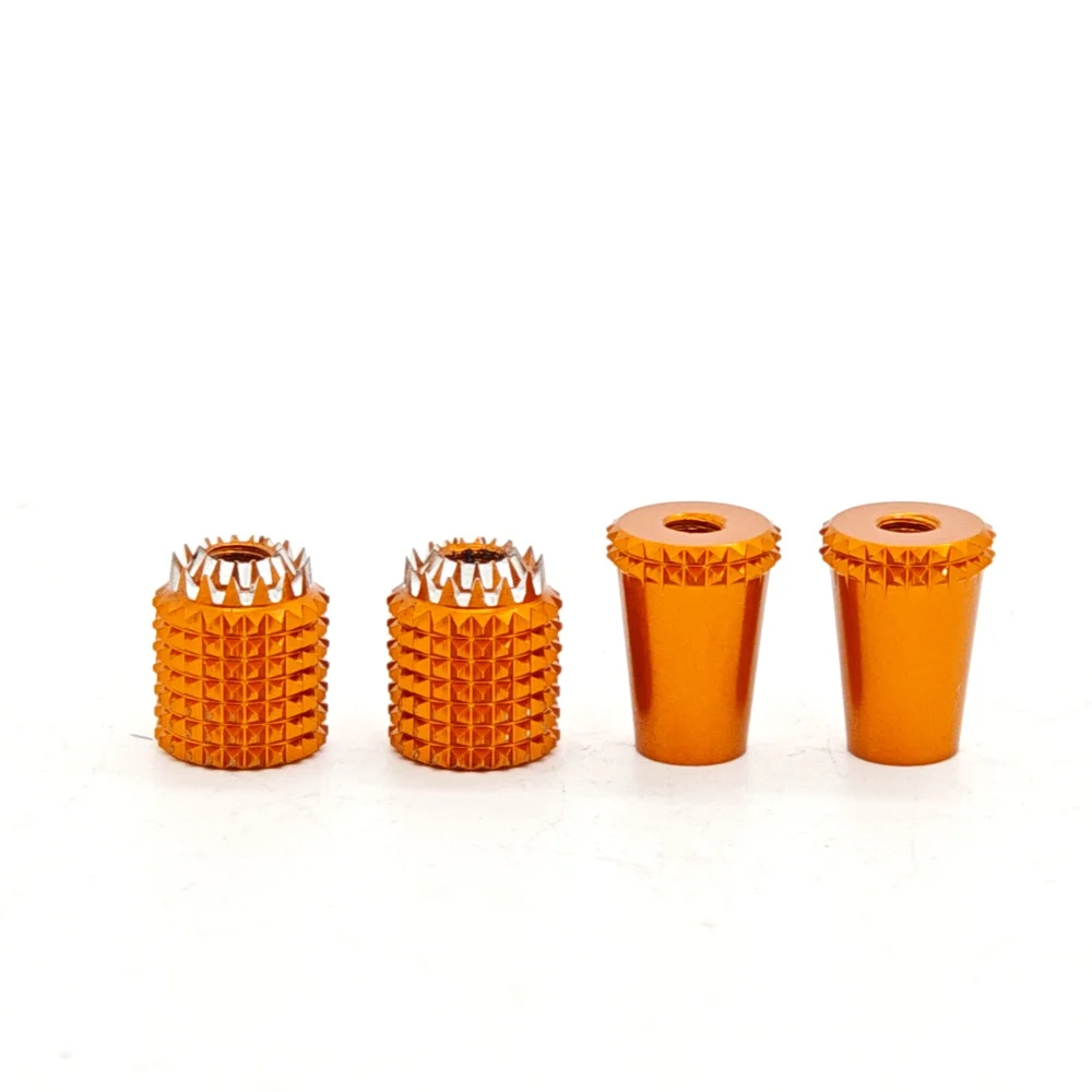 Anti-skid model aircraft remote control fixed wing, through the machine CNC metal Hall rocker head M3M4 anti-skid remote pole