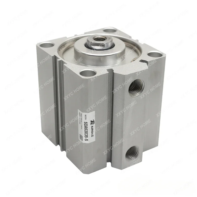 Airtac type air pneumatic cylinder SDA thin cylinder SDA12X5 SDA16X10 SDA20X15 SDA25X20 SDA32X25 SDA40X30 SDA50X50 SDA63X50