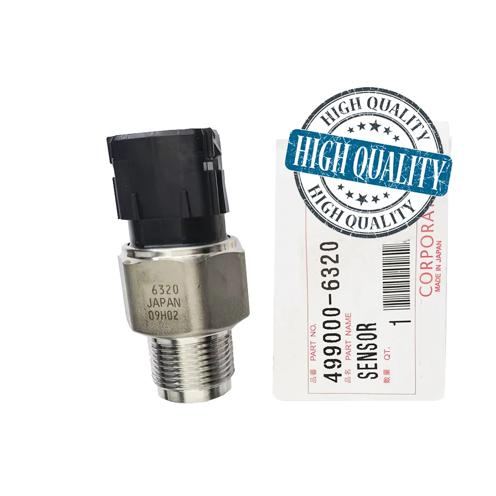 

Fuel Rail Pressure Sensor 499000-6320 4990006320 89458-E0030 For Toyota Isuzu MAN Cummins Ford VW