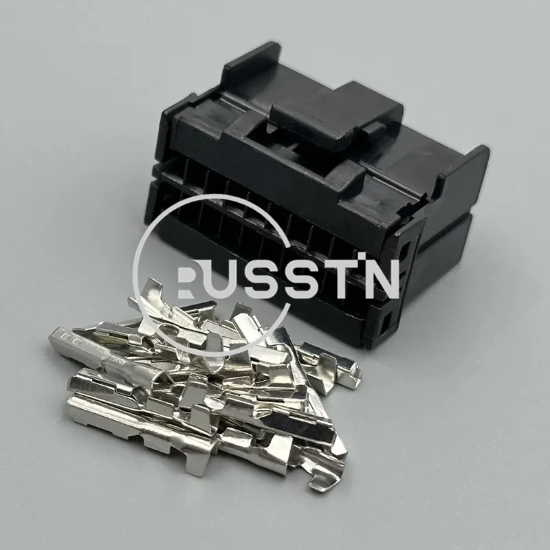 1 Set 20 Pin Automotive Glass Lifter Connector Electric Window Regulator Assembly Socket AC Assembly 174047-2 for Car