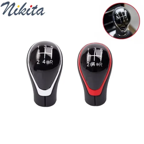 Imagen 1 del producto Perilla de palanca de cambios de coche de 5 velocidades, cabeza de palanca de cambios de rosca de bola para Great Wall Haval H1 M2 M4 C30 C20R 2013 2014 2015 2016 2017