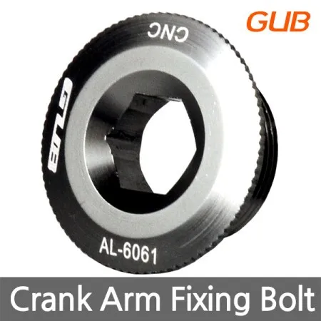 GUB M20 G-20 Bottom Bracket Chainwheel BB Cranks Cover Cups Arm Bolt CNC AL-6061 MTB Crankset Fixing Bolt Screw CNC for SHIMANO