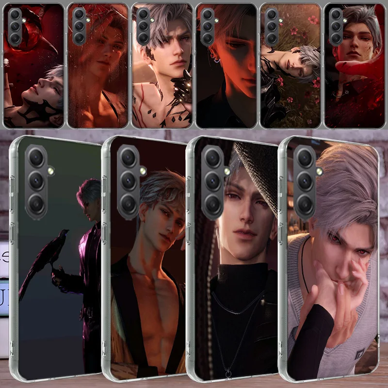 Love And Deepspace Sylus Phone Case for Samsung Galaxy A54 A14 A24 A34 A17 A37 A57 A55 A35 A25 A15 A16 A26 A36 A56 A13 A23 A33 A