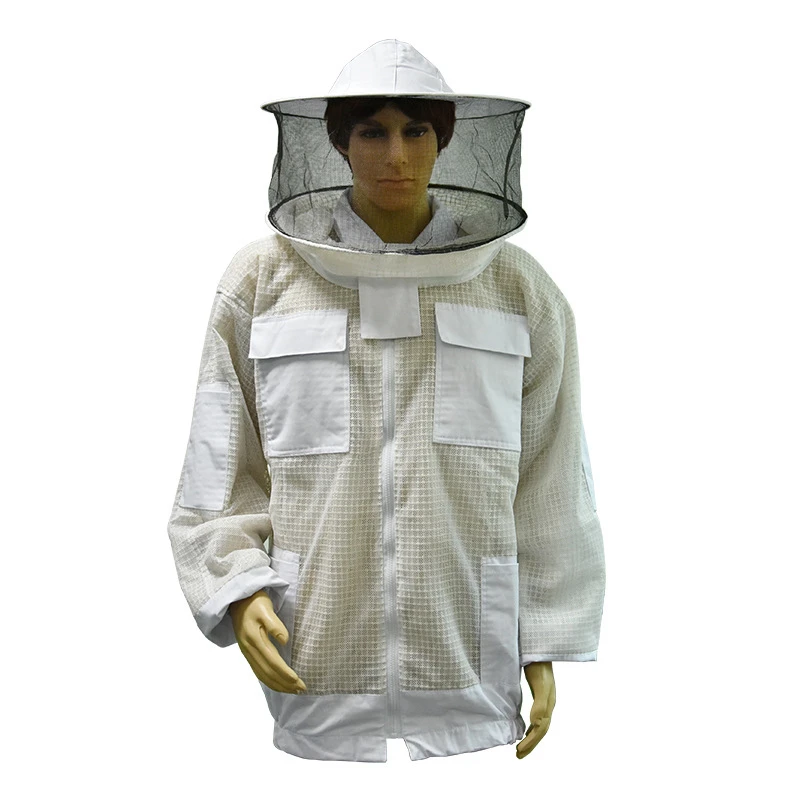 

Top Quality Beekeeping Jacket Ventilated Beekeeping Clothing Beekeeper Protection Clothing Anti Bee Suit Beekeeping Tool