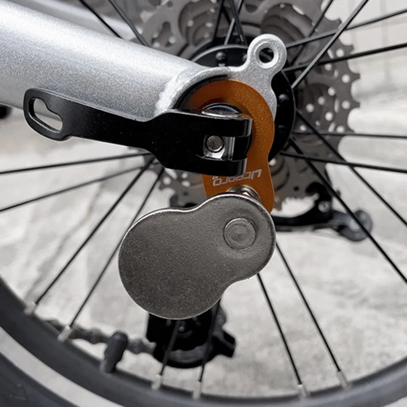 Litepro-Folding Bike Magnet Adapter, liga de alumínio, fivela magnética, assento de conversão para FNHON 1611, peças pretas de bicicleta