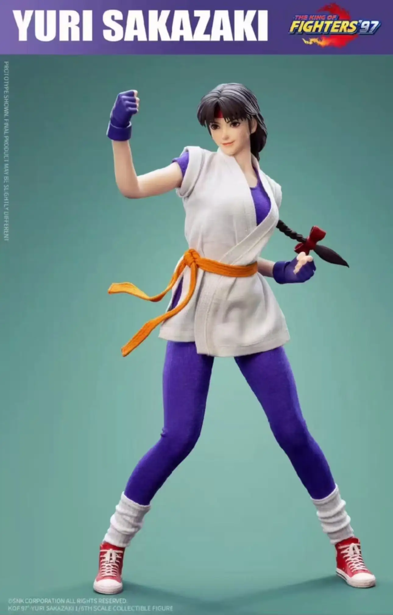 

TUNSHI King of Fighters 97 Yuri Sakazaki 1/6 Action Figure SNK TS-XZZ-004