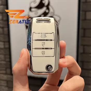 สําหรับ Kia Rio 3 K2 Ceed Cerato K3 Sportage 4 Picanto K5 Optima Sorento Forte Stinger 2017 2018 TPU รถ Remote Key Case Cover Shell