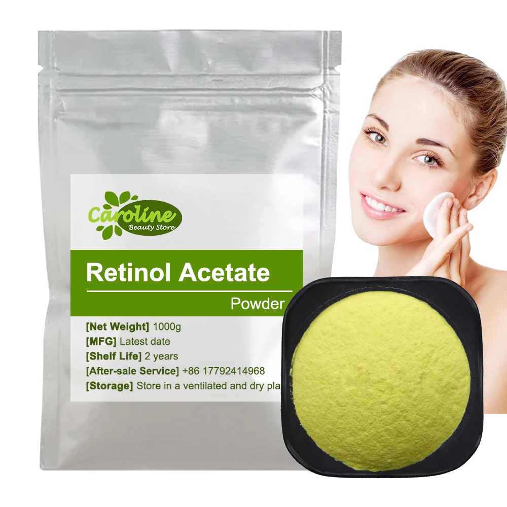 

High Quality Retinol Acetate Powder/Vitamin A Acetate Powder Cosmetic Raw Material