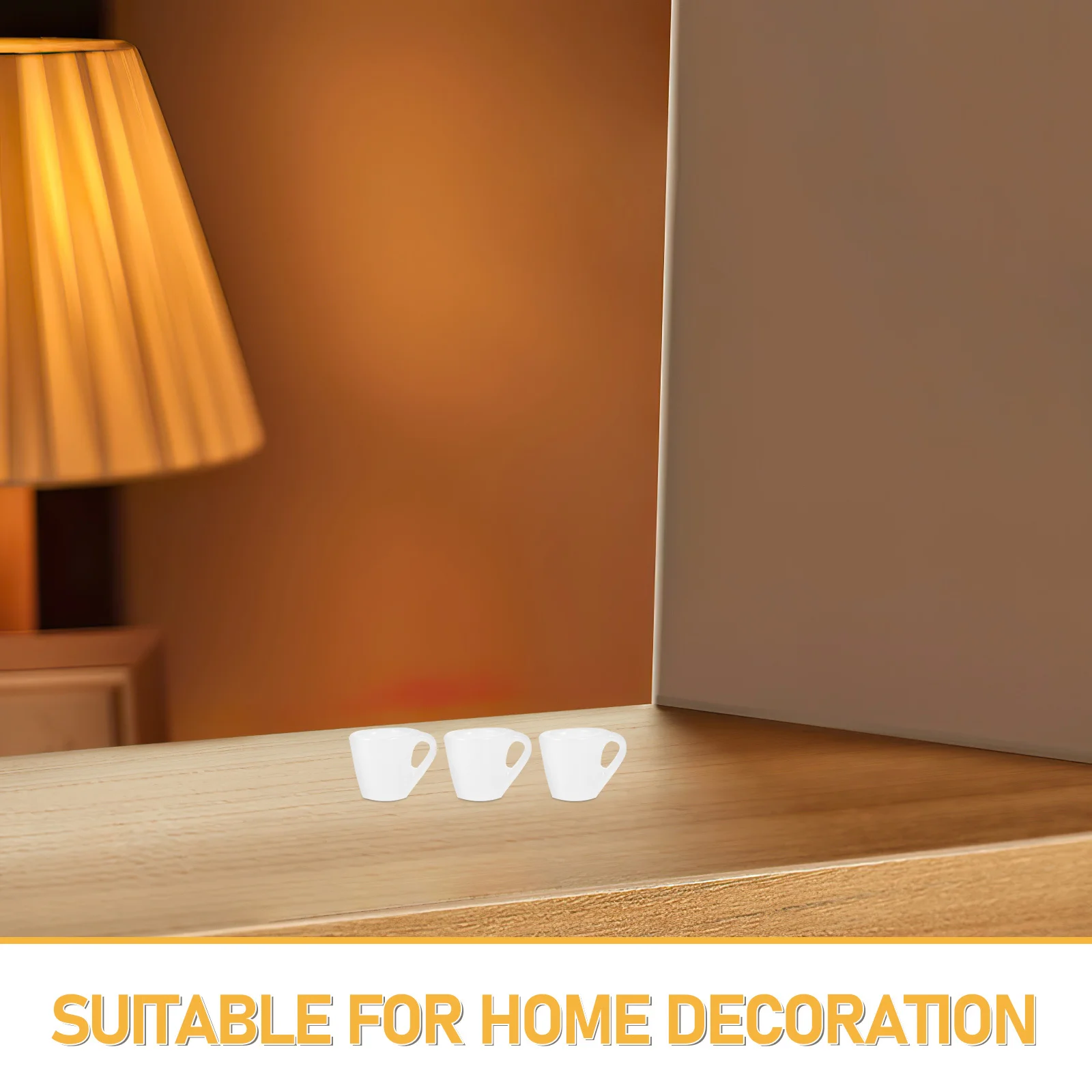 20 pezzi in miniatura per casa delle bambole, tazze da caffè, accessori decorativi per tazze da tè in miniatura, giocattoli piccoli