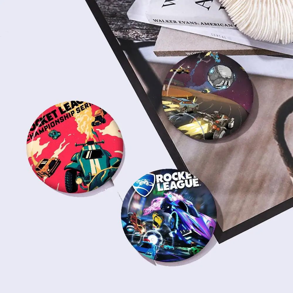 Game Rocket League Anime Broschen Niedliche Cartoon-Anstecknadel für Jacken und Jeans Geschenk-Accessoire