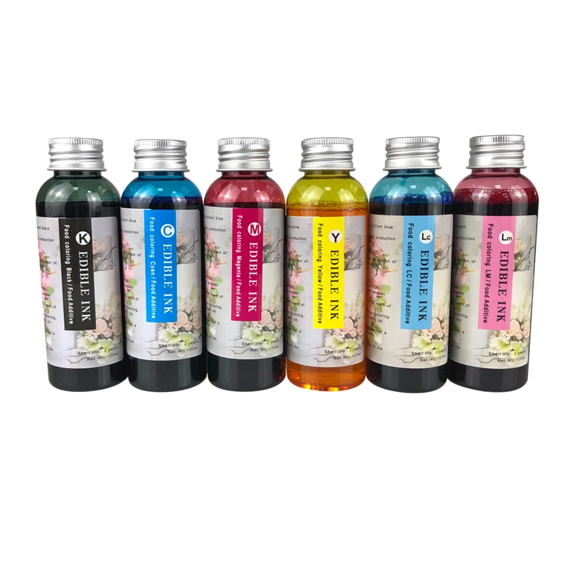 6 Color T6731 T6732 T6733 T6734 T6735 T6736 Printer Cake Ink 100ML Bottle for Epson L800 L805 L810 L850 L1800 Cartridges