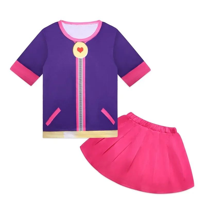 زي Abby Hatcher التنكري للأطفال ، طقم فستان الأميرة مع قناع ، أزياء الهالوين ، طفل رضيع وأطفال ، ملابس حفلات ، جديد ،