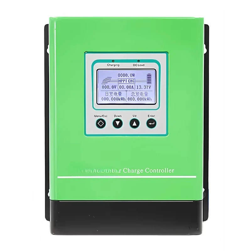 High Quality 360V-384V 50A  Solar Controller Portable PWM Lighting Controller LCD Display 12V/24V System  Wind Turbines