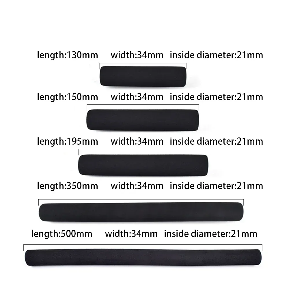 2 PCS Bicycle Handlebar Grips Cover 130/150/195/350/500mm  Sponge anti-slip Handle Bar Grips Kits Bike MTB Handlebar Tube parts