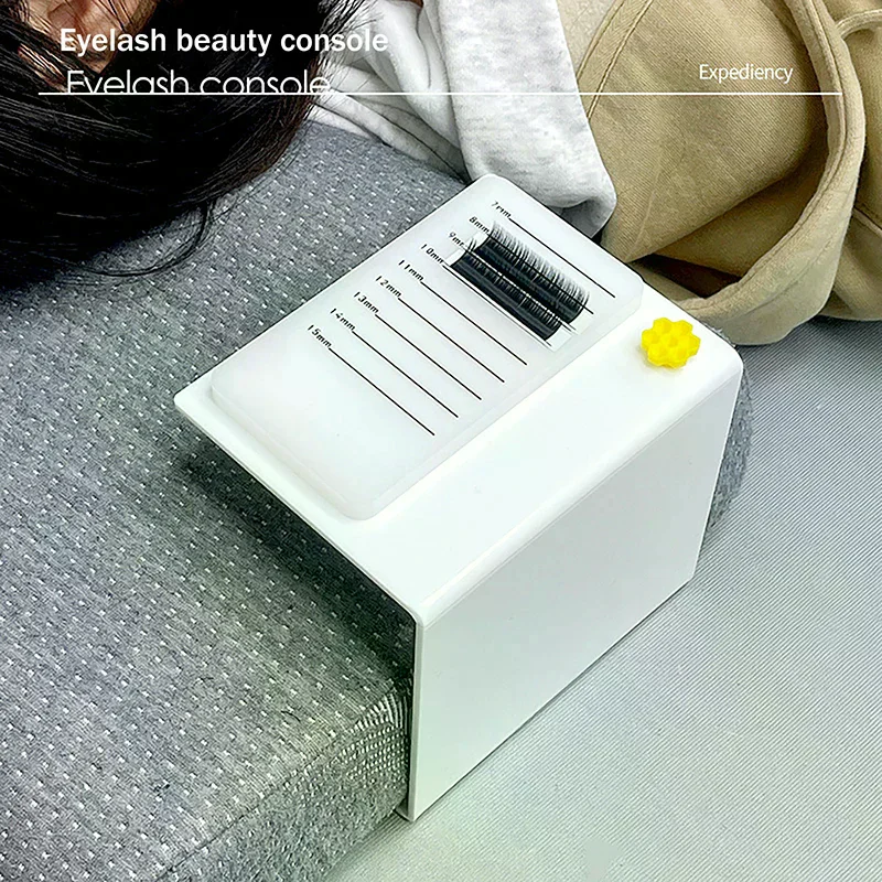 Eyelash Pillow Console Eyelash Extension Stand Tool Professional Reusable Convenient Portable Console Eyelash Pad Glue Holder