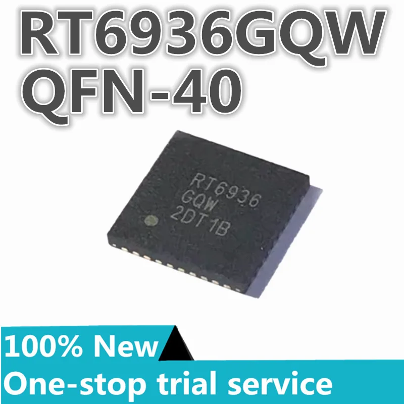 

5-100PCS %New RT6937GQW QFN-68 RT6936GQW QFN-40 RT6929GQW QFN-48 RT6930GQW QFN-40 RT6935BGQW QFN56 DAC chip