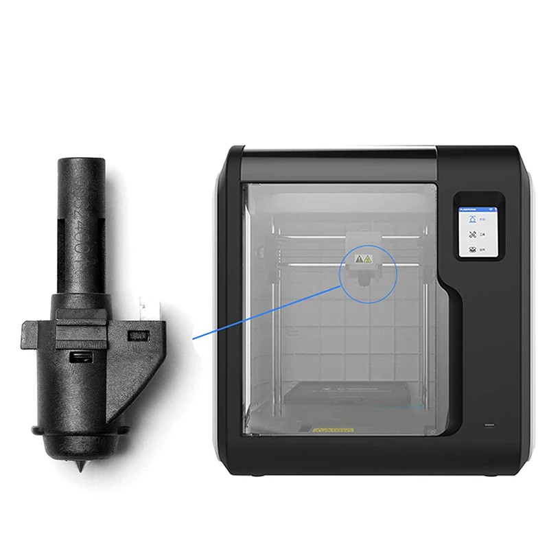Stylish-1Pcs Nozzle Assembly Hotend Kit Fits For Flashforge Adventurer 3 3D Printer Special Fittings Spare Parts