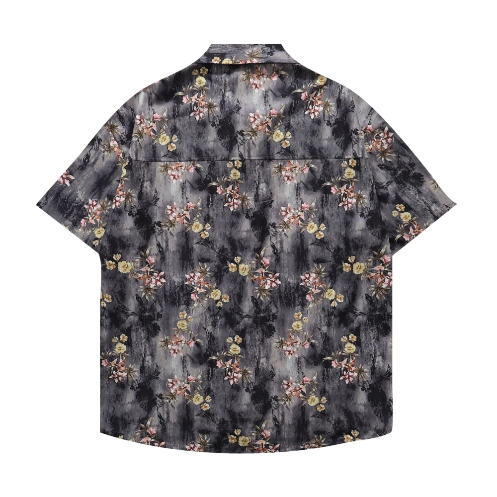 Hawaiian Shirts Summer Beach Tops Short Sleeve Casual Men's Shirt 2025 Women Blouse Streetwear Hip Hop Unisex Retro designer Tee