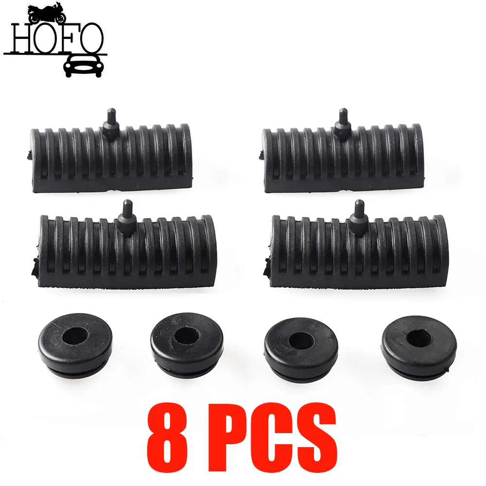 

Motorcycle Rubber Grommets Support Cushion For Harley Touring Road King Street Glide Ultra-Classic 1994-2013 90764-93