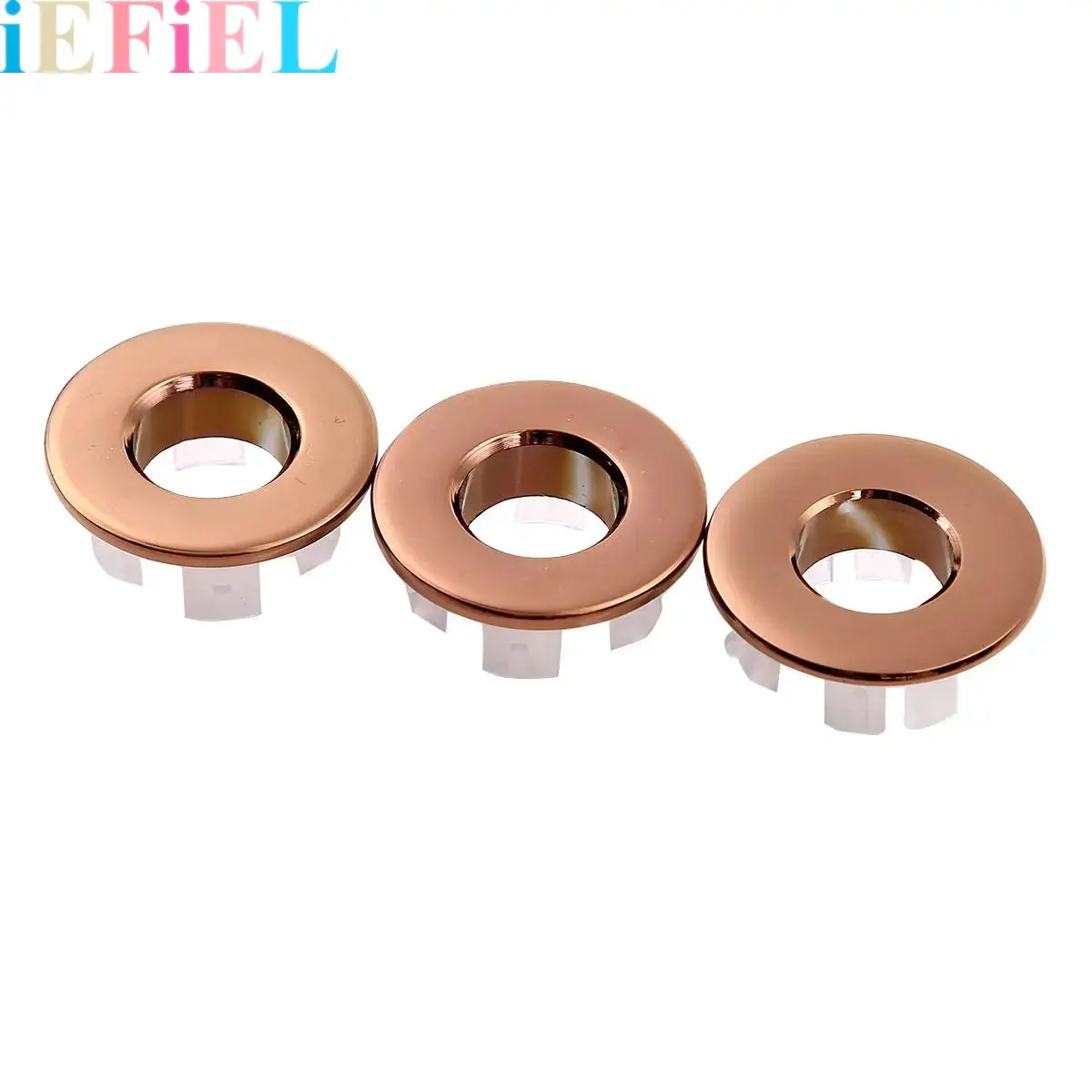 

Solid Brass Sink Overflow Covers Kitchen Bathroom Basin Trim Round Hole Caps Insert Spares Kitchen Sink Accessories