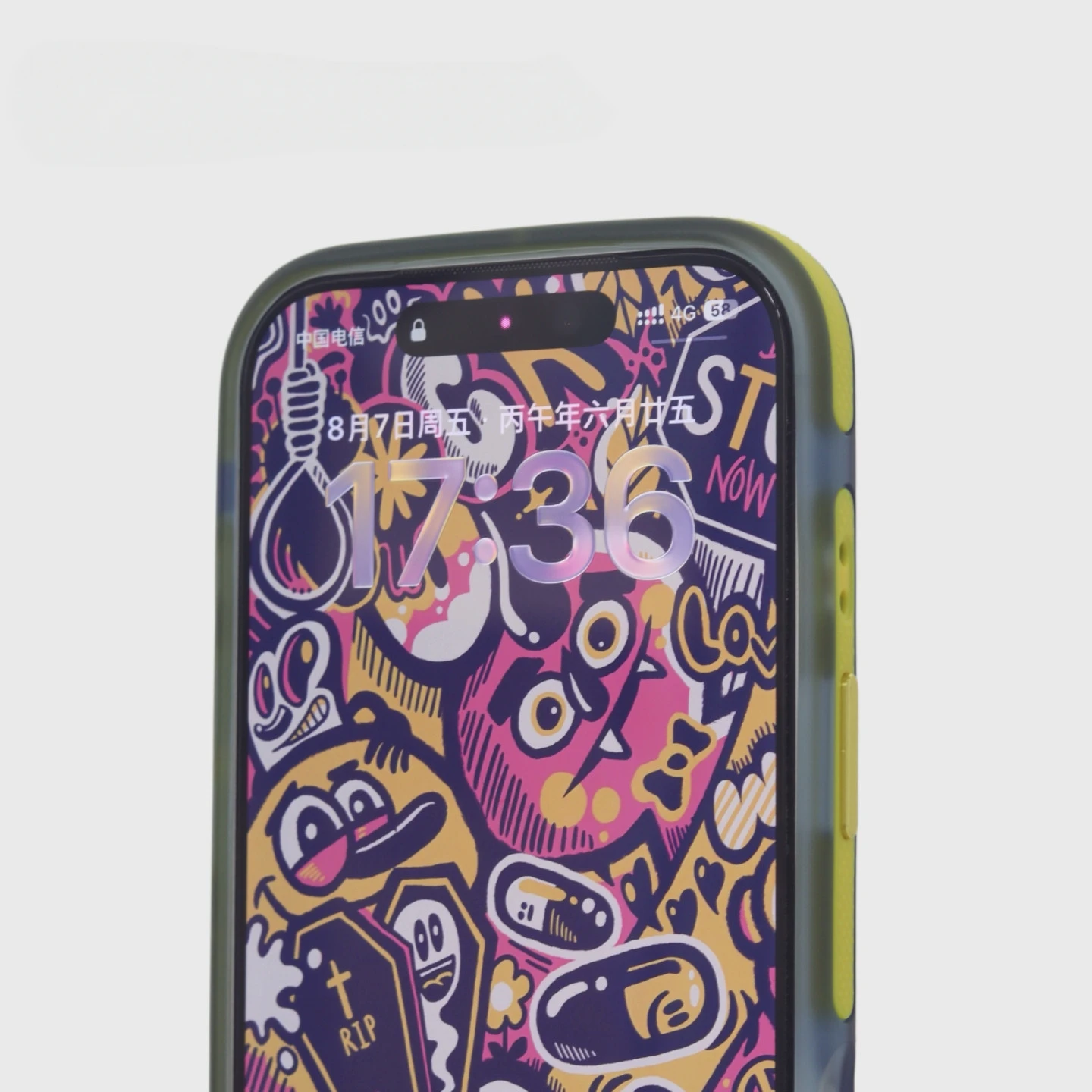 Magnetisches Hit-Color-Wabengitter-Netz für Magsafe-Hülle für iPhone 16 17 18 Pro Max 15 14 13, stoßfeste Halterung. – Detail 11