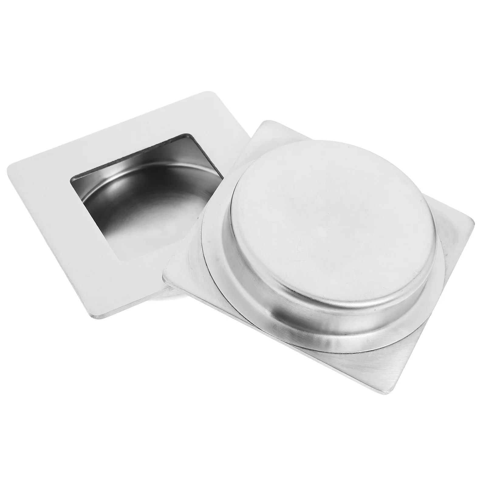 

2 Pcs Door Handle Functional Minimalist Knob Shoe Ark Doorknob Furniture Home Room Wardrobe Pull