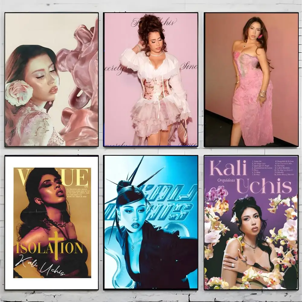 Musician R&B Kali Uchis Poster Superior Home Space  Indoor Decorative Art & Home Decor