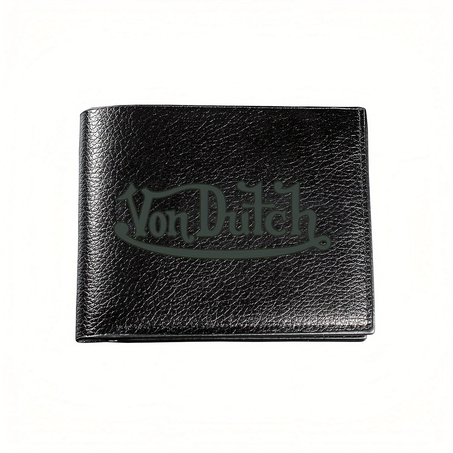 

Стильный мужской кошелек с логотипом Von Dutch: деловой повседневный элегантный простой практичный качественный кошелек Стильная графическая печать Креативный Ch