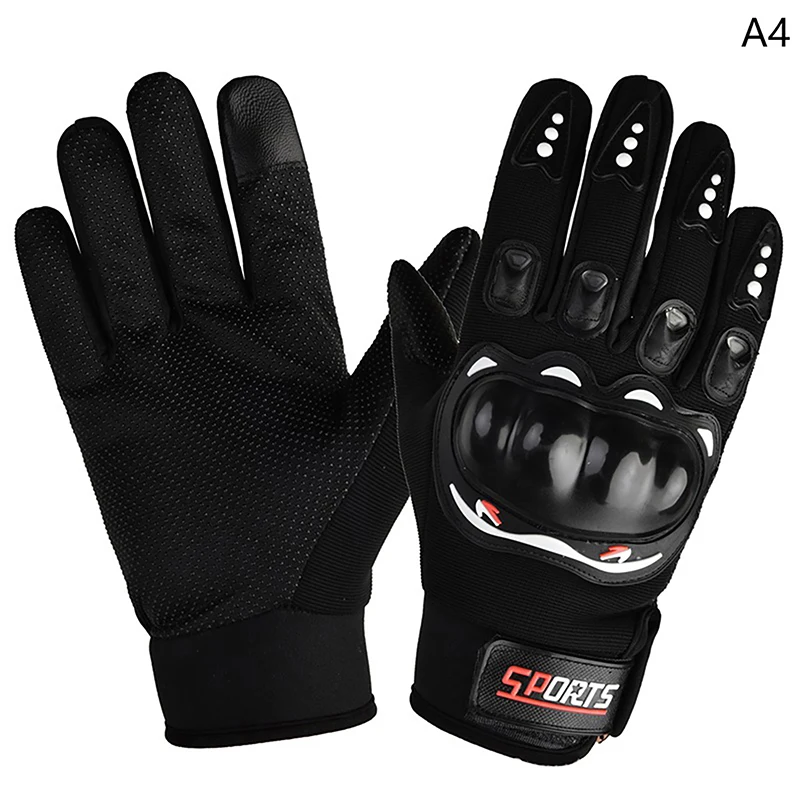 Motorcycle Gloves Outdoor Sports Breathable Non-slip Long Finger Half Finger Touch Screen Protective Riding Gloves