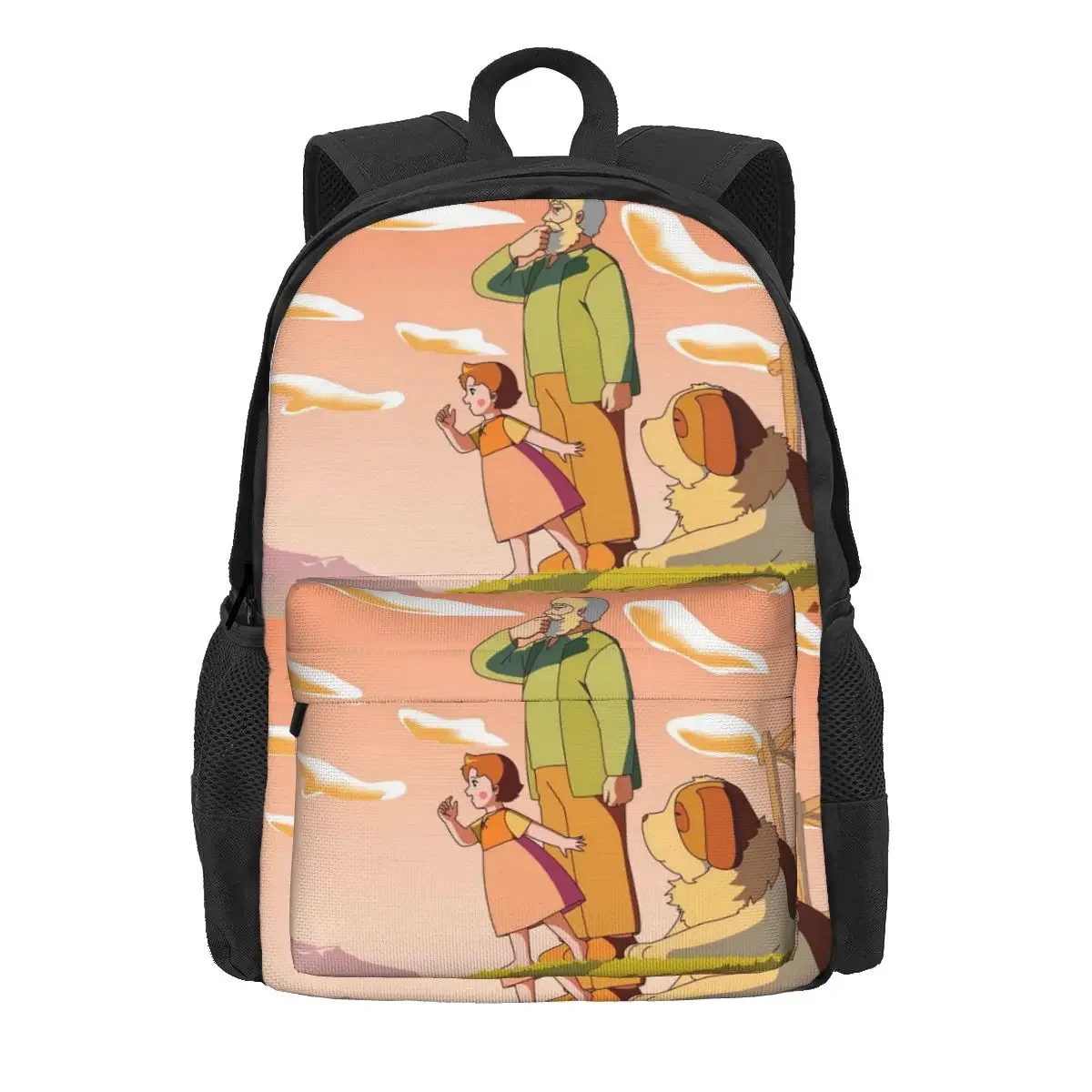 

Heidi Backpacks Boys Girls Bookbag Students School Bags Cartoon Laptop Rucksack Shoulder Bag Large Capacity