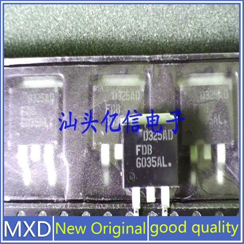 5Pcs/Lot New Original FDB6035AL Field Effect Mostube TO-263 Import Good Quality