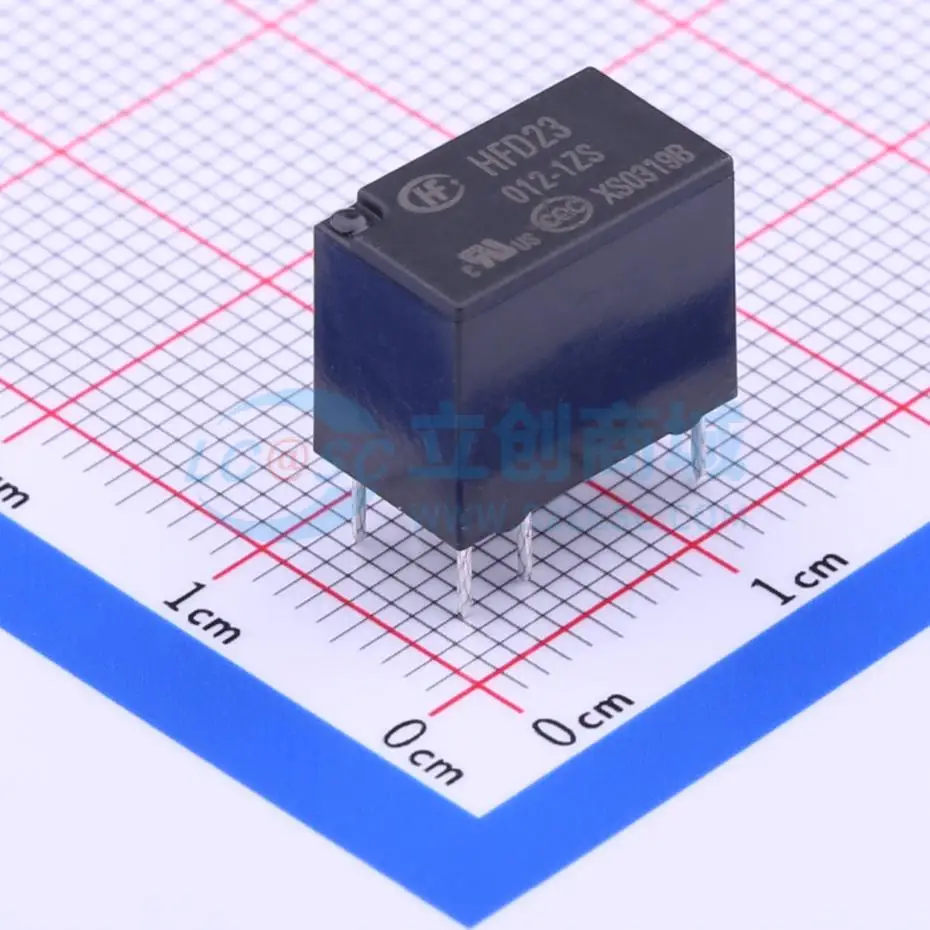 12pcs HFD23/012-1ZS 12V DIP 12.5x7.5mm SPDT Signal Relay PCB Electronic Switch