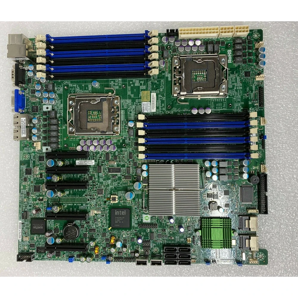 Motherboard For Supermicro X8DT6-F LGA1366 DDR3 System Mainboard Fully Tested