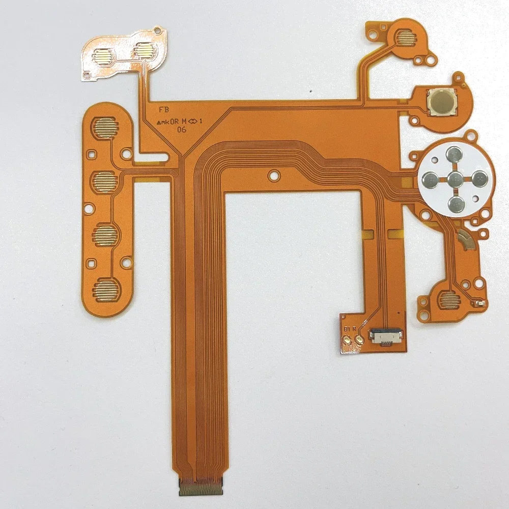 Original a estrenar para Nikon D7000 función trasera tablero de teclas planas con enchufe Cable flexible Accesorios de reparación de cámara